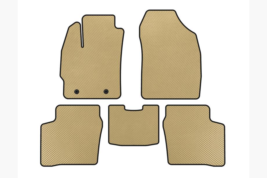 Toyota Prius 2003–2009 EVA bilmattor (LB, Beige) Image