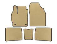 Toyota Prius 2009–2015 EVA bilmattor (LB, Beige) foto 1