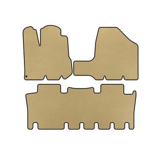 EVA bilmattor (2 rader, beige)