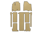 Toyota Sienna 2010–2020 EVA-mattor (3 rader, beige) foto 1