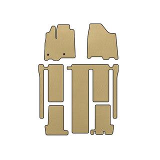 EVA-mattor (3 rader, beige)
