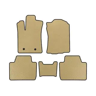 EVA bilmattor (Beige)