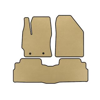 EVA-golvmattor (2 rader, 7-sits, beige)
