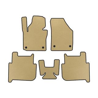 EVA bilmattor (2 rader, 2006-2010, 7-sits, beige)