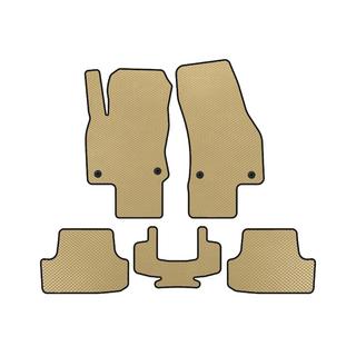 EVA bilmattor (5-dörrars, beige)