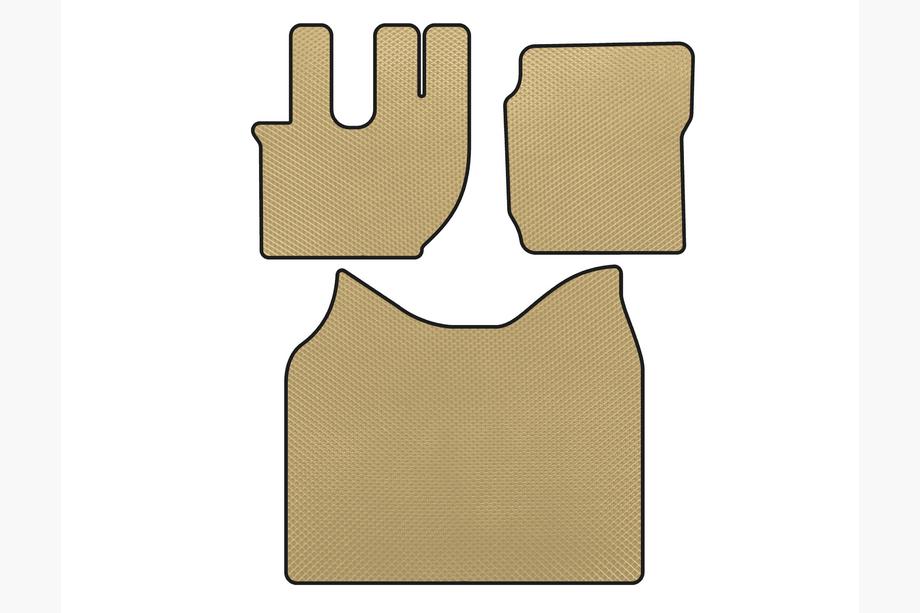 Volvo FH 1993–2012 EVA-golvmattor för kupé (2008-2012, beige) Image