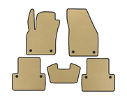 Volvo V50 2004–2012 EVA-bilmattor (2007-2012, SW, Beige) foto 1