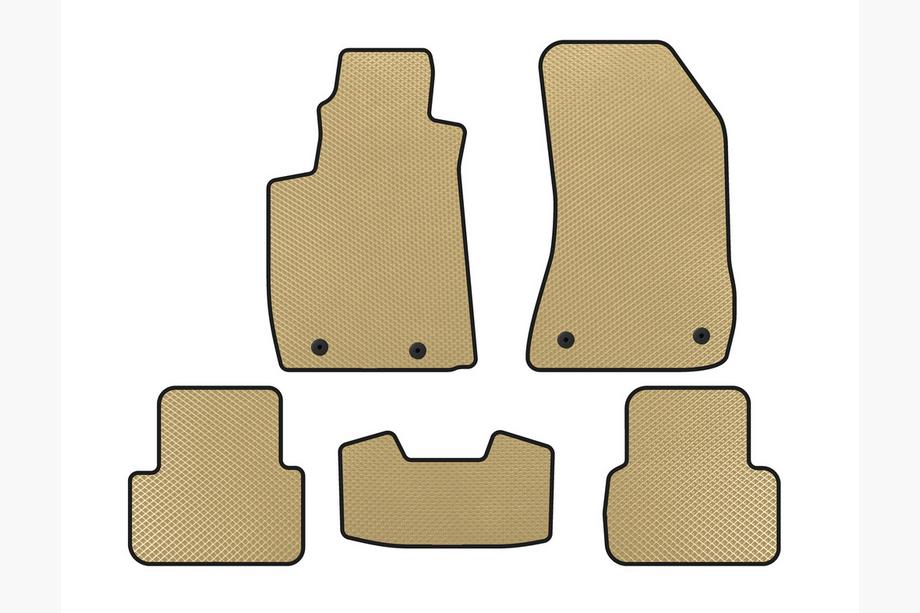 Alfa Romeo 159 2005–2011 EVA-bilmattor V-2 (Beige) Image