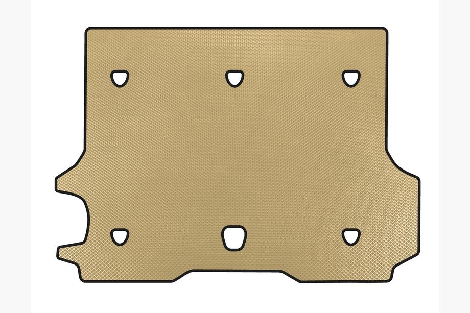 Chevrolet Trailblazer 2002–2012 EVA bagagerumsmatta (Beige) Image