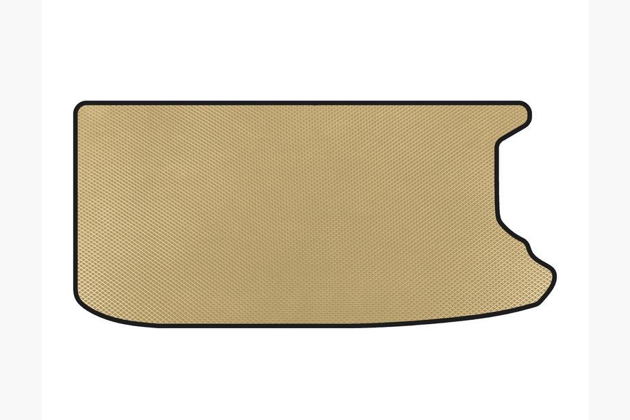 Fiat 500/500L 2013–2022 EVA bagagerumsmatta (för 500, Електро, Beige) Image