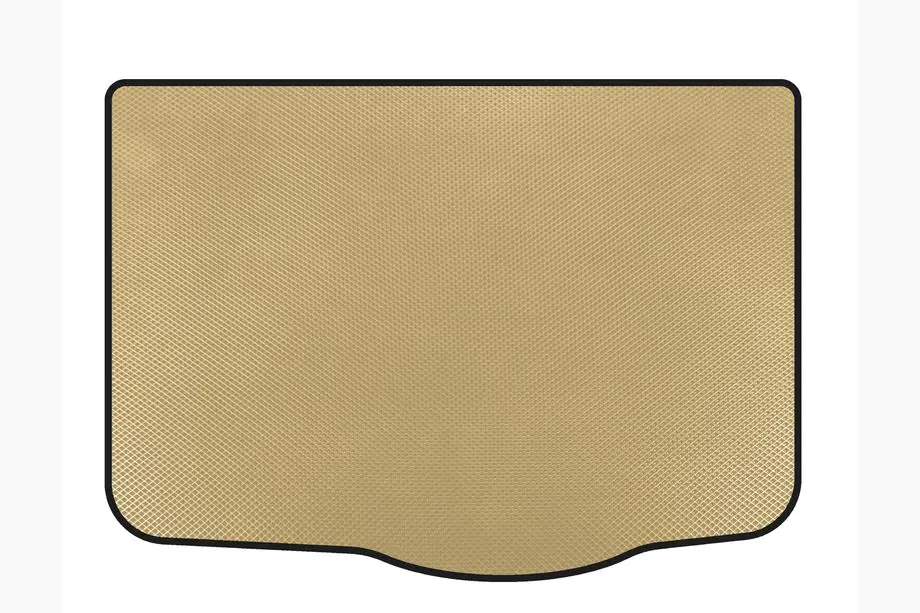 Fiat Punto Grande/EVO 2006–2018 EVA bagagerumsmatta (2011-2018, halvkombi, 3-dörrars, beige) Foto 1