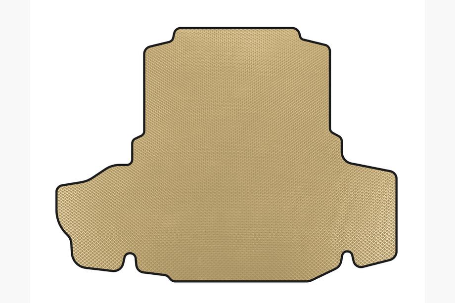 Lexus GS 2011–2020 EVA bagagerumsmatta (2011-2015, Sedan, Ej fyrhjulsdrift, Beige) Image