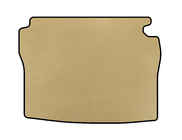 Mercedes S-class W126 1979–1991 EVA bagagerumsmatta (SD, kort hjulbas, beige) foto 1