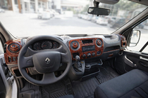 Renault Master 2011–2023 Instrumentpanelsinlägg (litet kit) foto 1