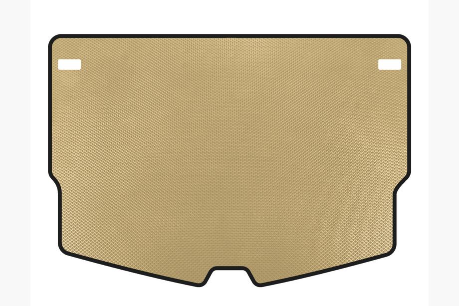 Nissan Note 2012–2020 EVA bagagerumsmatta (HB, beige) Image