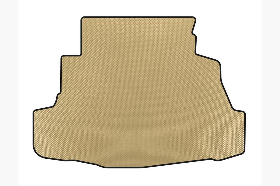 Nissan Primera P12 2002–2007 EVA bagagerumsmatta (SD, Beige) Image