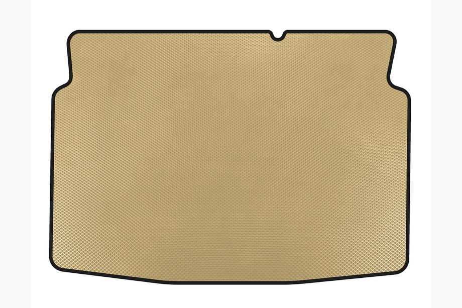 Peugeot 207 2006–2014 EVA bagagerumsmatta (HB, 5-dörrars, Beige) Image