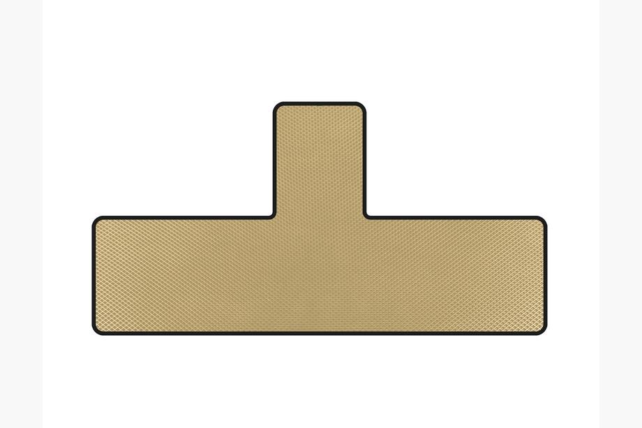 Renault Kangoo 2008–2020 EVA bagagerumsmatta (5-dörrars/7-sits, beige) Image