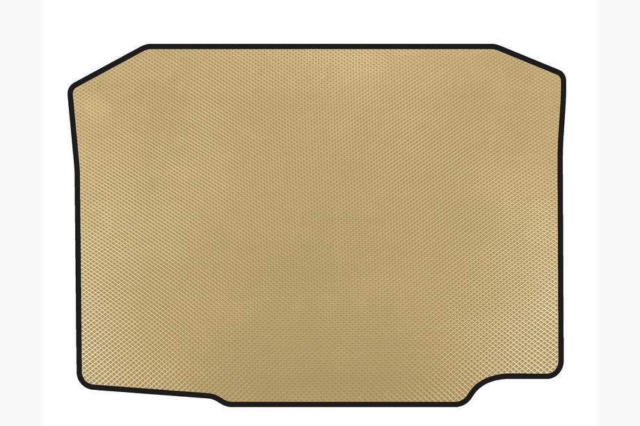 Seat Ibiza 2010–2017 EVA bagagerumsmatta (2010-2012, HB, 5-dörrars, Beige) Image