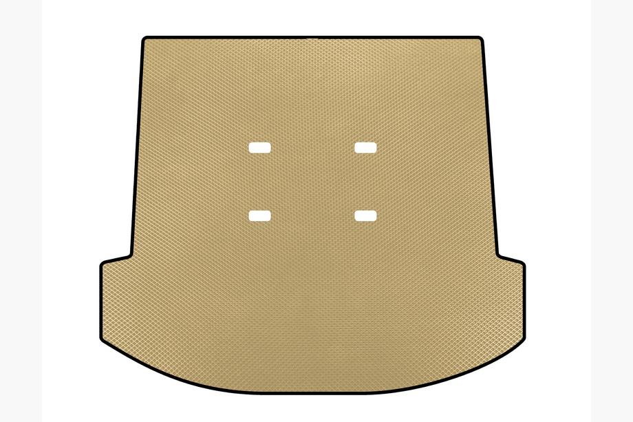 Toyota Fortuner 2006–2015 EVA bagagerumsmatta (Beige) Image