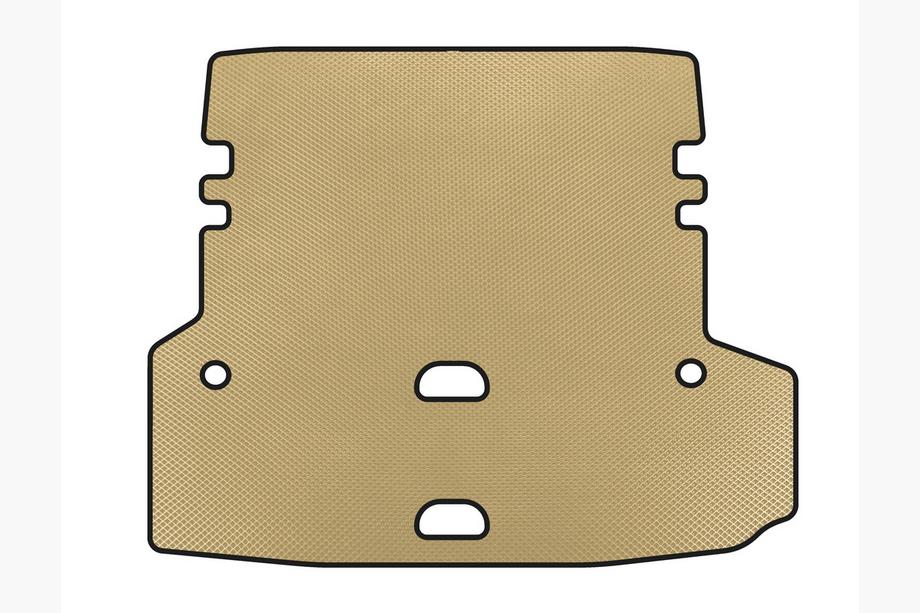 BMW 3-serien F30/F31 2012–2019 EVA V-1 bagagerumsmatta (för F-31, Beige) Foto 1