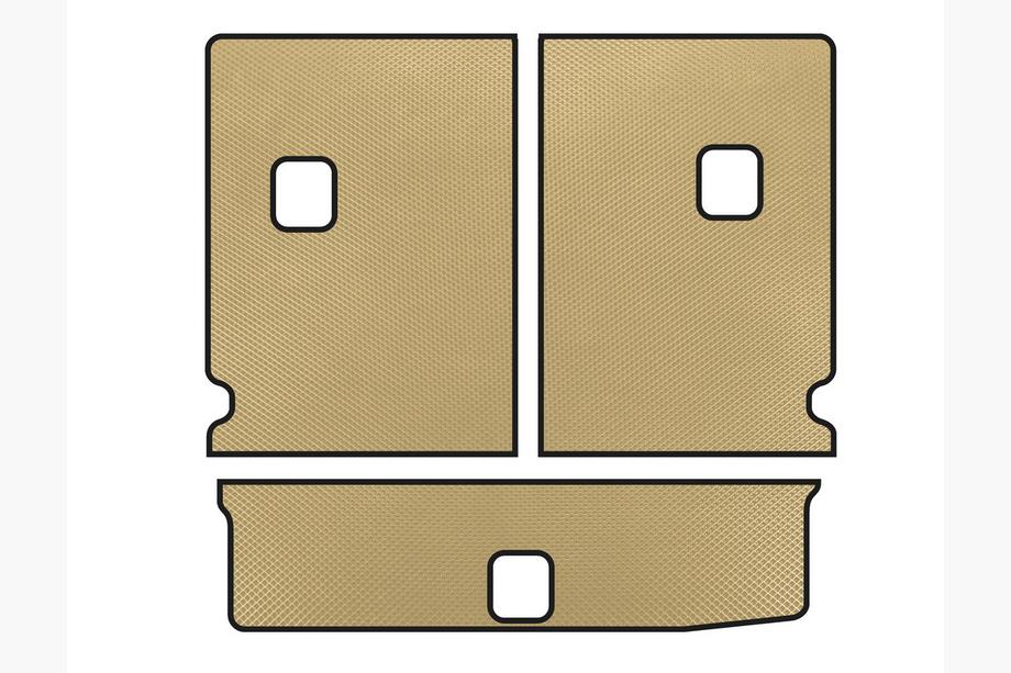 Chevrolet Orlando 2010–2018 Bagagerumsmatta V-1 (Beige) Image