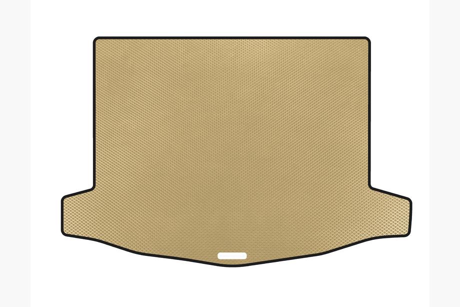 Honda Civic HB 2012–2020 Bagagerumsmatta (2011-2014, HB, 5-dörrars, beige) Image