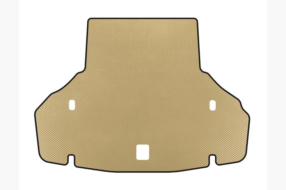 Lexus LS 2007–2017 Bagagerumsmatta (2007-2009, SD, Ej fyrhjulsdrift, USA, Beige) Image