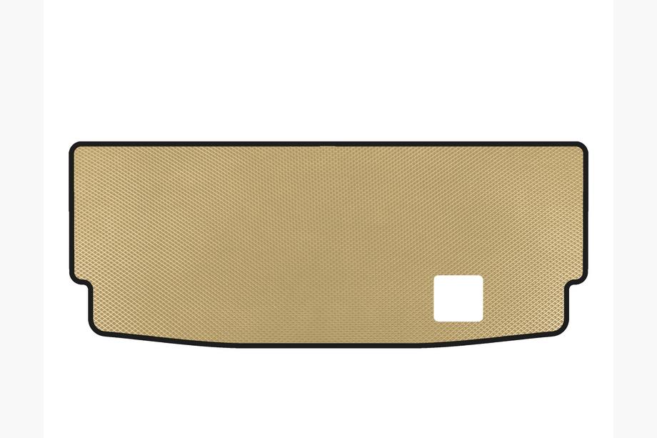 Mercedes GL class X164 2006–2012 Bagagerumsmatta (7-sits, med 3:e sätesraden i bruk, beige) Image