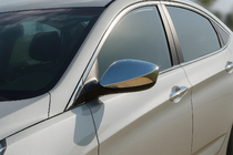 Hyundai Elantra (MD/UD) 2011–2015 Spegelskal utan blinkersrepeater (2 st, rostfritt) foto 1