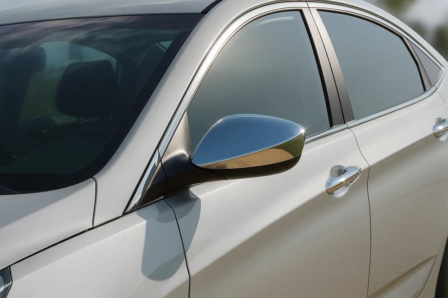 Hyundai Elantra (MD/UD) 2011–2015 Spegelskal utan blinkersrepeater (2 st, rostfritt) Image