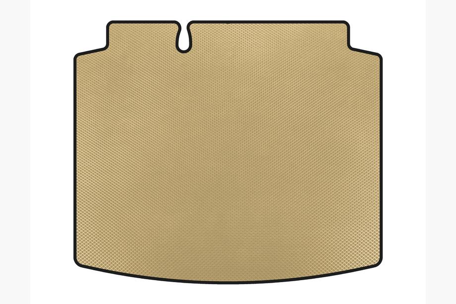 Seat Leon 2005–2012 Bagagerumsmatta (halvkombi, 5-dörrars, beige) Image