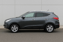Hyundai IX-35 2010–2015 Set kromade fönsterlister runt om (10 st, rostfritt stål) foto 2