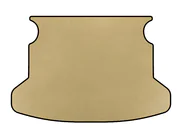 Toyota Corolla 2002–2007 Bagagerumsmatta (SD, Beige) foto 1