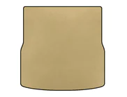 Volkswagen Golf 5 2003–2009 Bagagerumsmatta (2007-2009, SW, Beige) foto 1