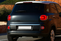 Fiat 500/500L 2013–2022 Kromlist till baklucka (rostfritt stål) foto 1