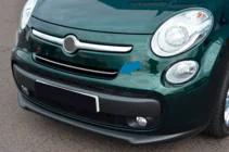 Fiat 500/500L 2013–2022 Grillister (popstar, rostfritt stål) foto 1