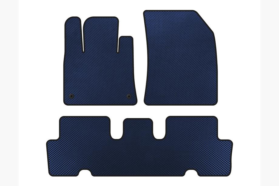 Citroen C-4 Picasso 2013–2022 EVA bilmattor V1 (2 rader, blå) Image