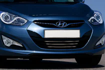 Hyundai I-40 2011–2019 Grillister (3 st, rostfritt stål) foto 1