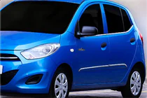Hyundai I-10 2008–2013 Fönsterlister (6 st, rostfritt stål) foto 1