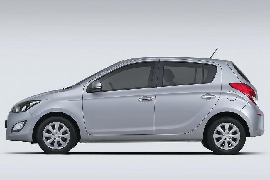 Hyundai I-20 2012–2014 Dörrhandtagskåpor (4 st, rostfritt stål) Image