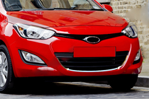 Hyundai I-20 2012–2014 Grillram (rostfritt stål) foto 1