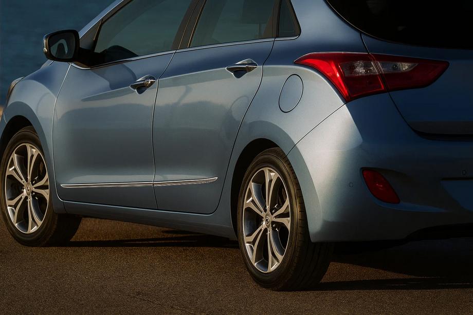 Hyundai I-30 2012–2017 Dörrlister (4 st, rostfritt stål) Image