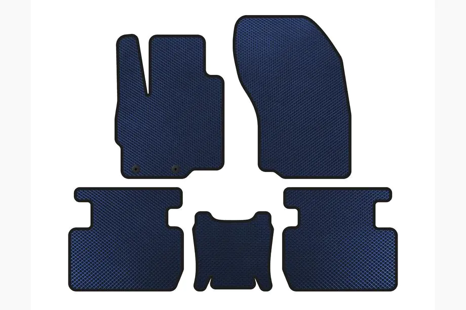 Mitsubishi Outlander 2021– EVA-bilmattor (Blå) Image