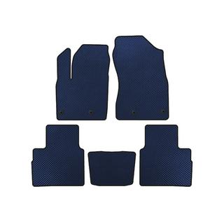 EVA-bilmattor (5-sits, Blå)