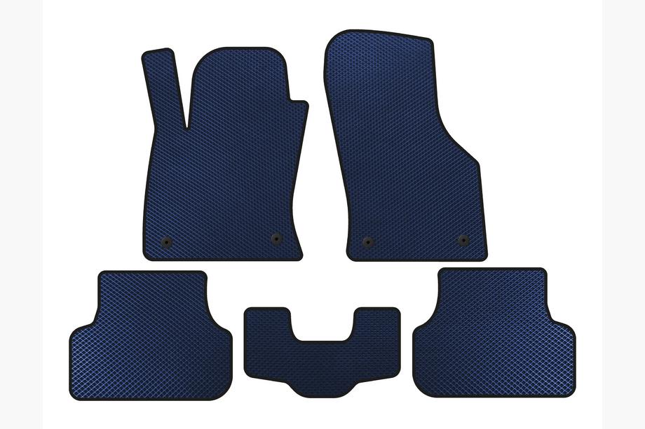 Seat Leon 2013–2020 EVA-mattor (2013-2016, SW, Blå) Image