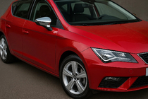 Seat Leon 2013–2020 Spegelkåpor (2 st, rostfritt stål) foto 2