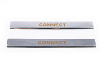 Ford Connect 2002–2006 Instegslister Carmos V1 (2 st, rostfritt stål) foto 2