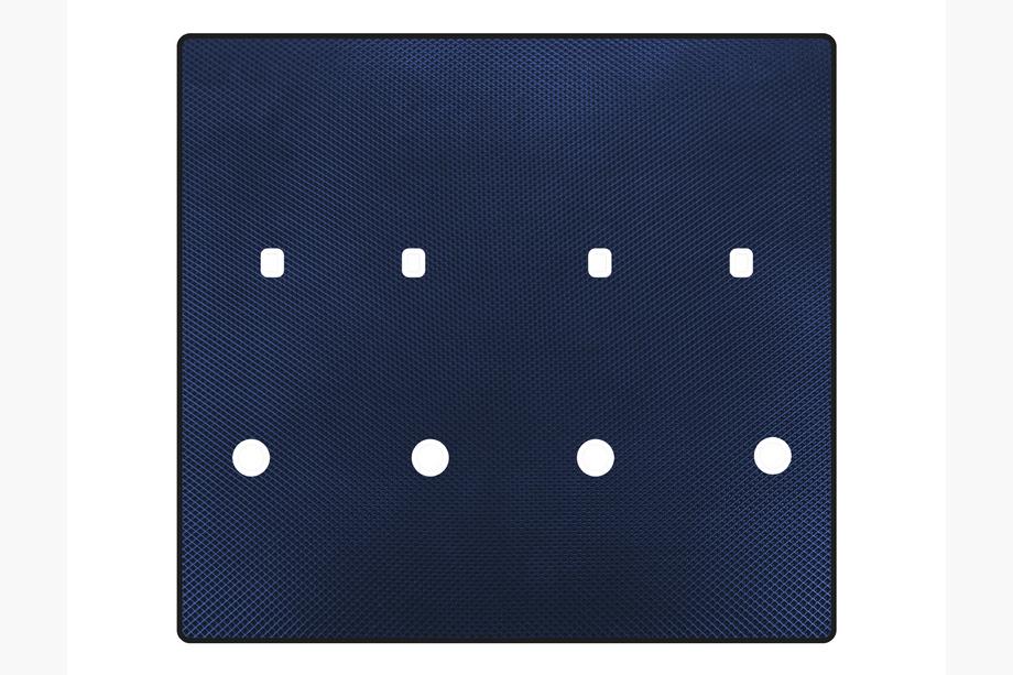 Peugeot Partner/Rifter 2019– EVA bagagerumsmatta (lång hjulbas, blå) Image