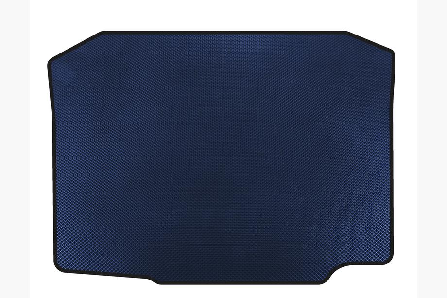 Seat Ibiza 2010–2017 EVA bagagerumsmatta (2010-2012, HB, 5-dörrars, Blå) Image